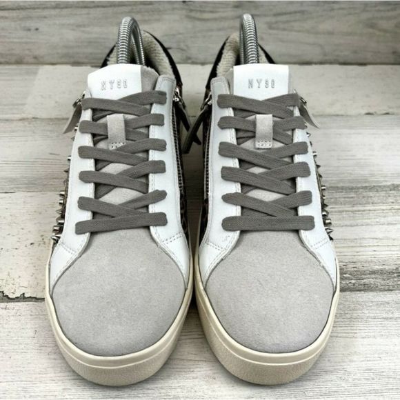 Steve Madden Parka-M Low Top Studded Side Zip Sneaker NWOT - Picture 4 of 8